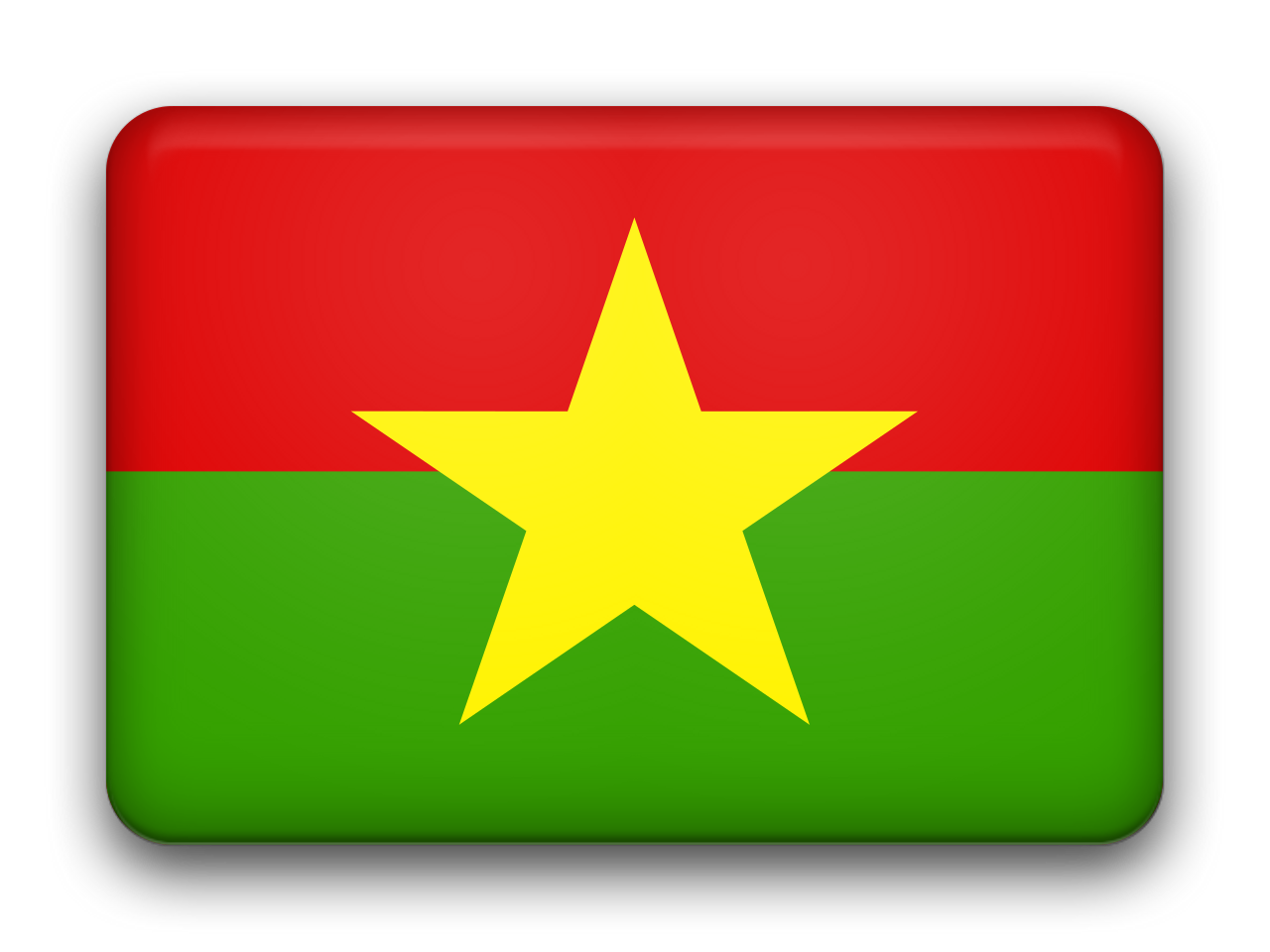 Burkina Faso Flag Png Pic PNG Image