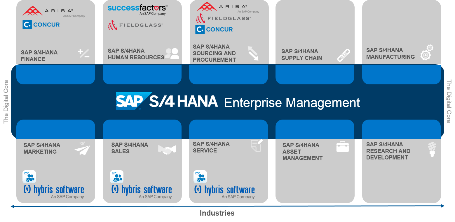 Erp Business Hana 4Hana Suite Sap Se PNG Image