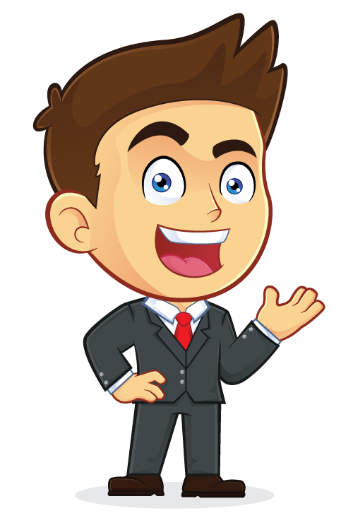 Businessman Animated Office Free Download Image PNG Image