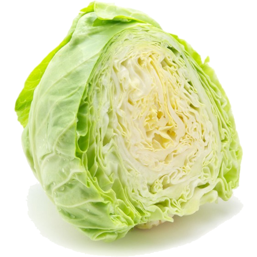 Cabbage Green Half Free Photo PNG Image
