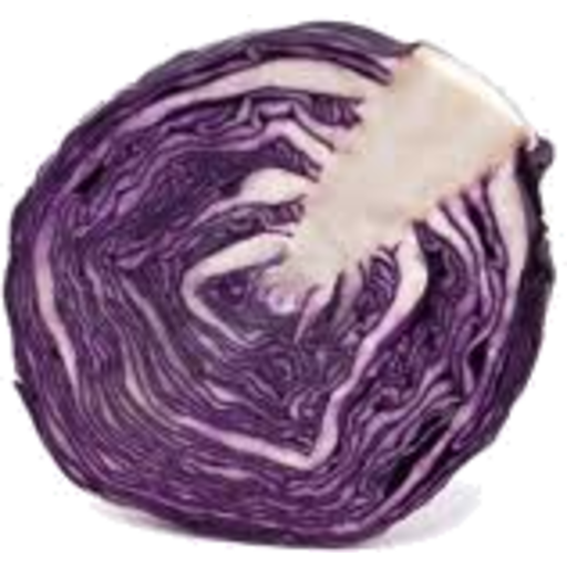 Purple Cabbage Half Free Clipart HQ PNG Image