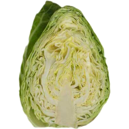 Fresh Cabbage Half Download HQ PNG Image
