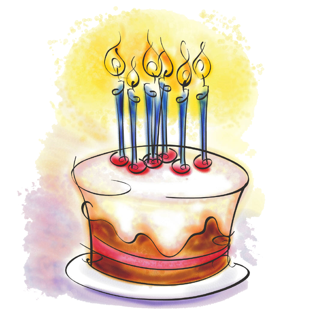 Birthday Cake File PNG Image