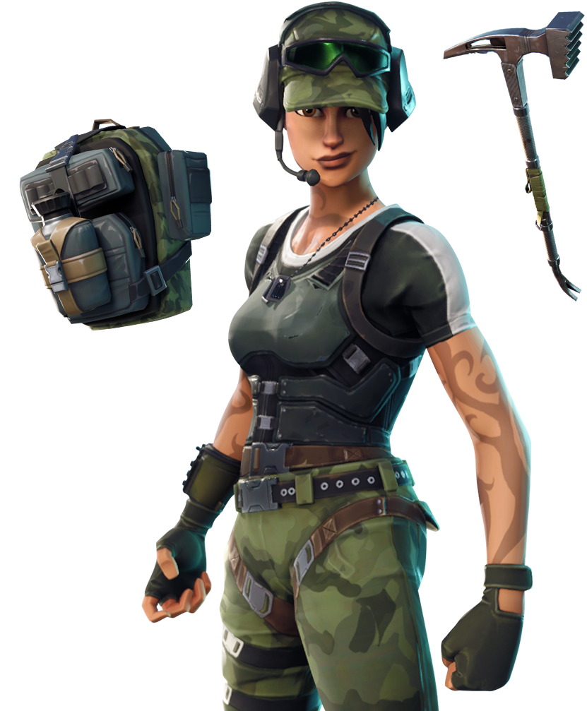 Royale Figurine Fortnite Battle Twitch Arm PNG Image