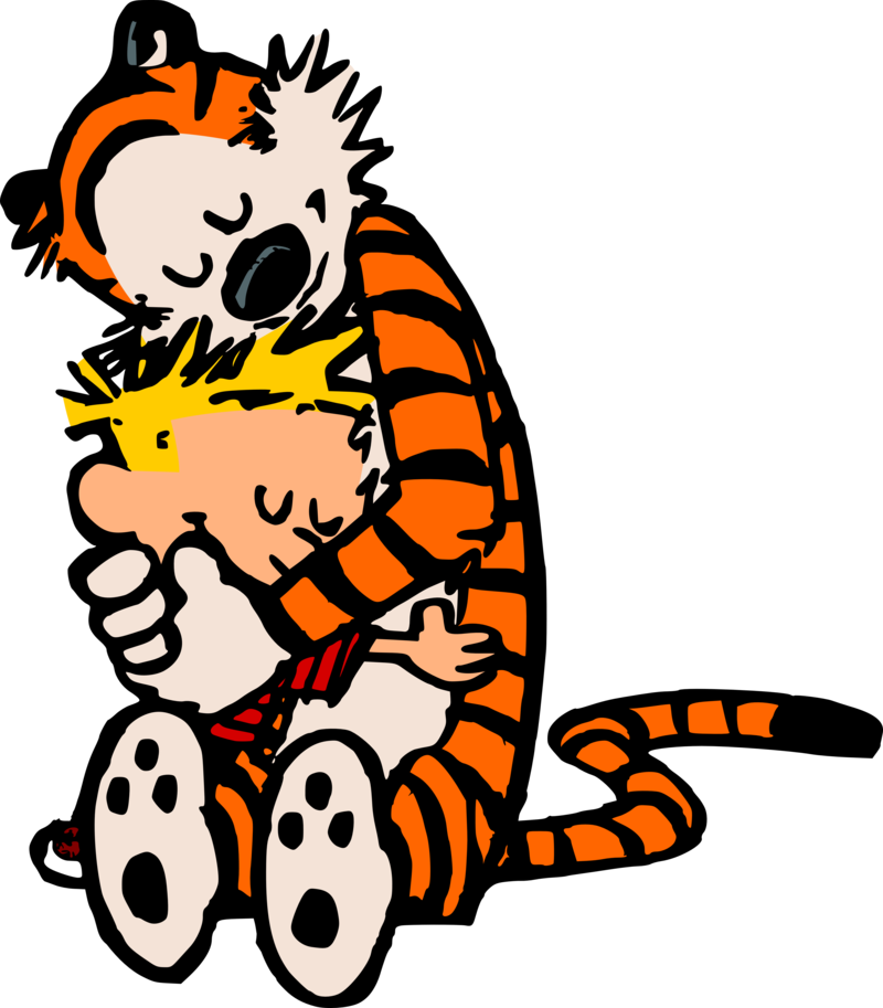 Calvin And Hobbes Transparent Image PNG Image