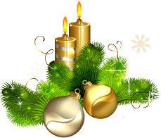 Christmas Candle Png Image PNG Image