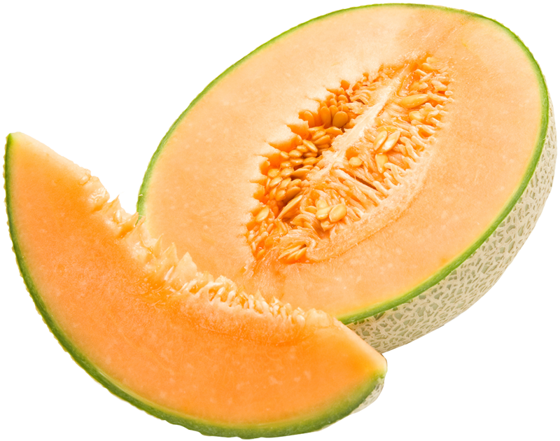 Cantaloupe Organic Slices Free Transparent Image HD PNG Image