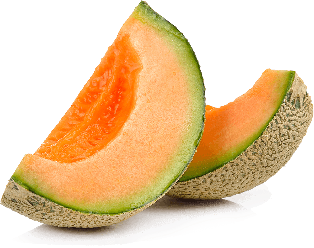 Cantaloupe Organic Slices PNG File HD PNG Image