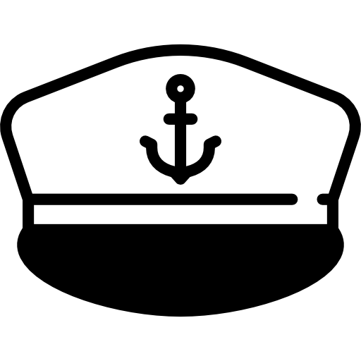 Captain Navy Cap Vector PNG Download Free PNG Image