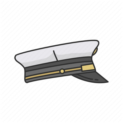 Captain Navy Cap Vector PNG Download Free PNG Image