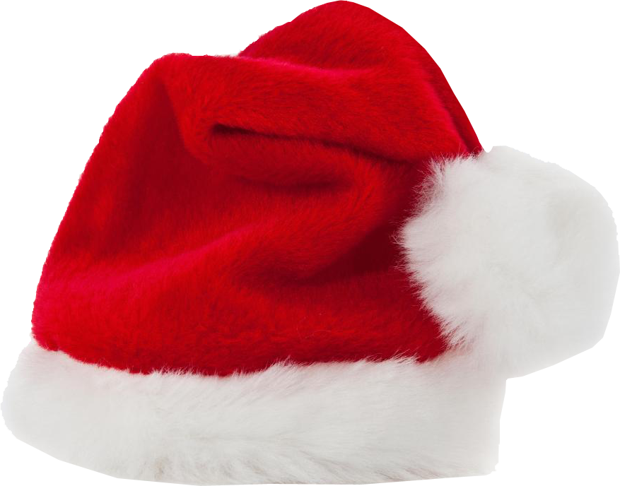Fur Claus Santa Suit Hat Christmas PNG Image