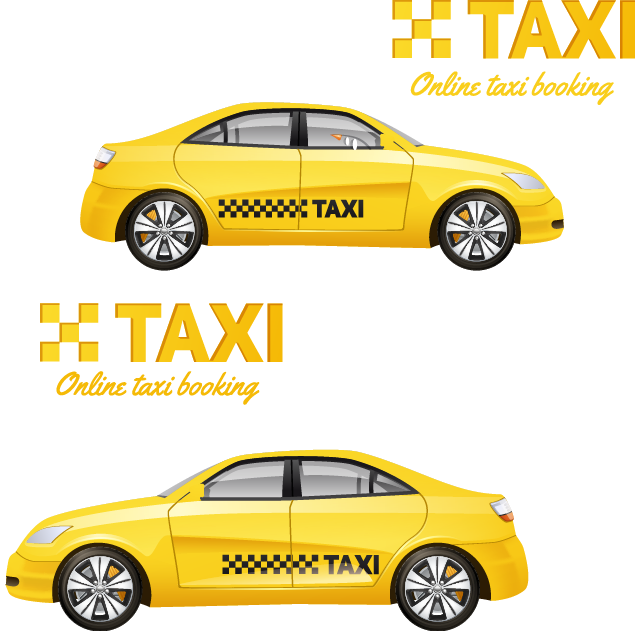 Taxi City Logo Taxicabs Yellow York Of PNG Image