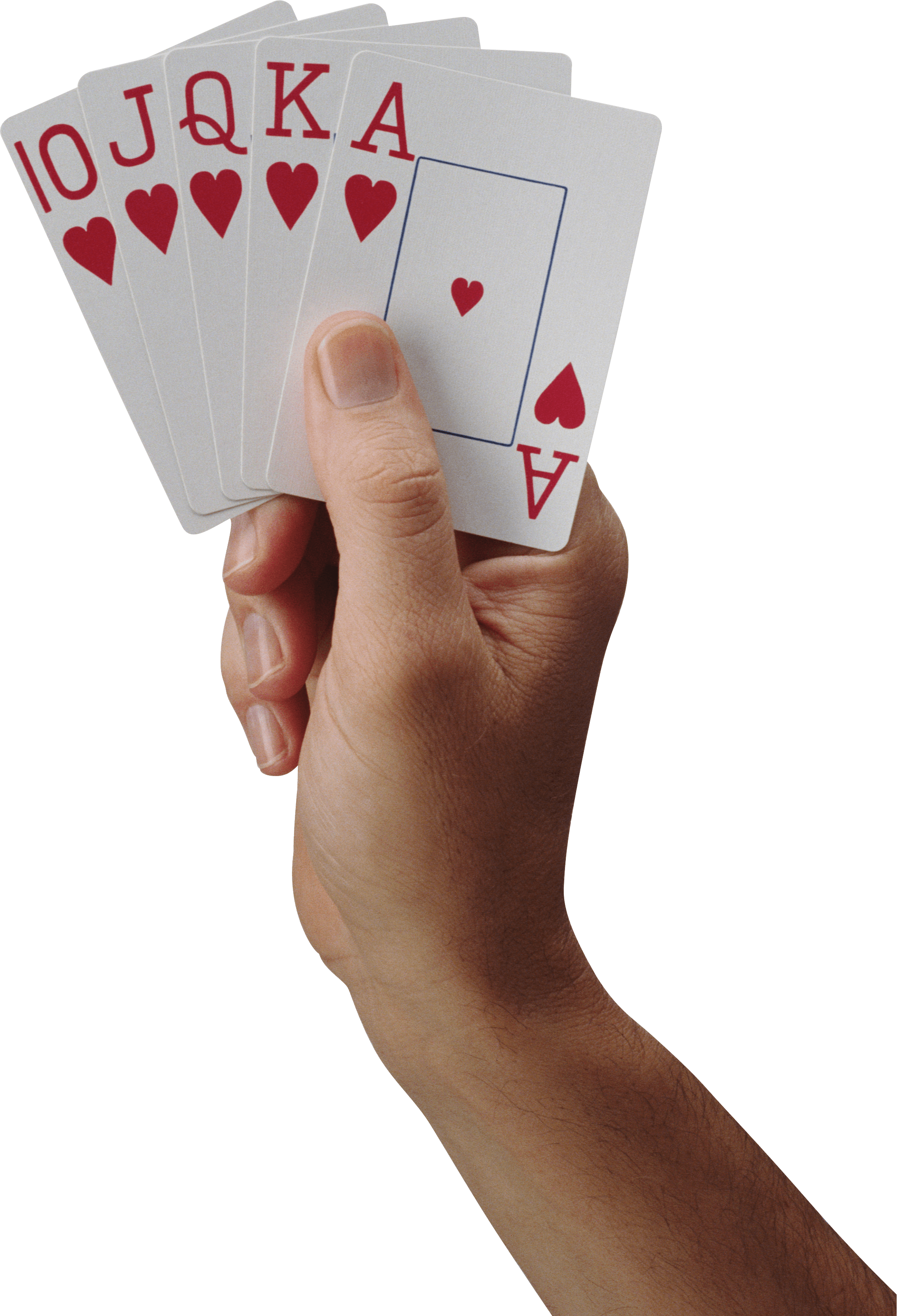 Cards In Hand Png PNG Image