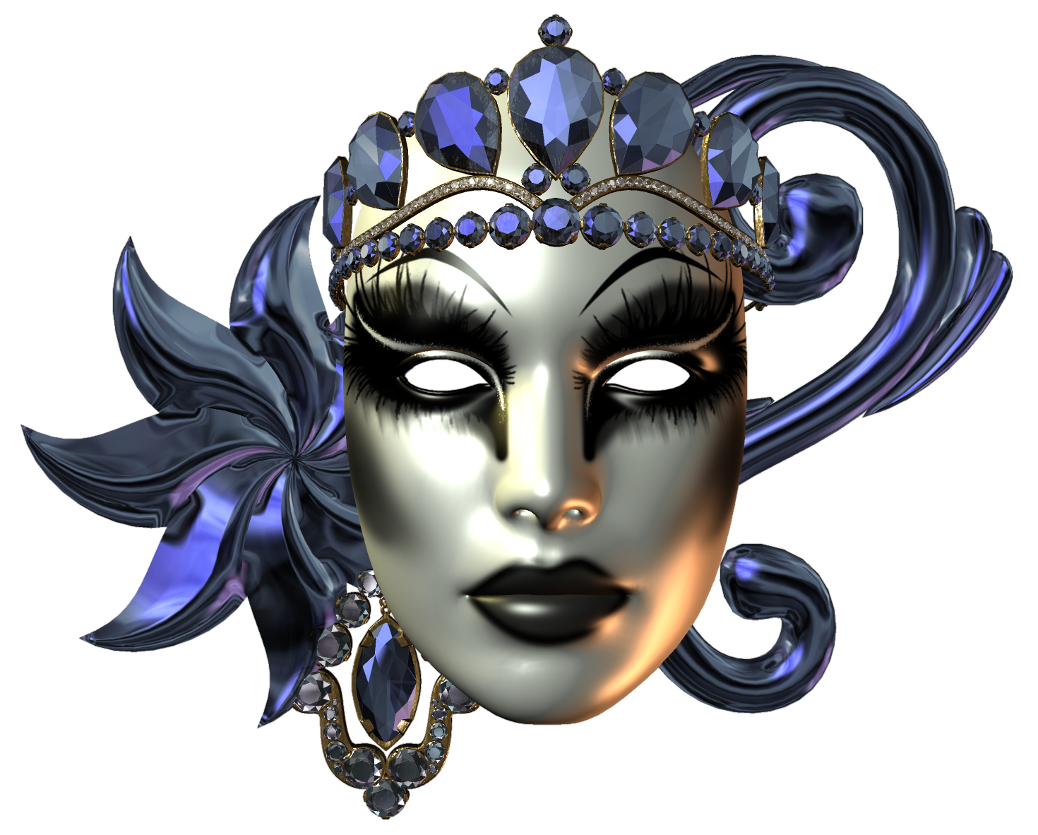 Carnival Mask Picture PNG Image