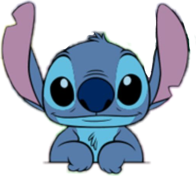 Stitch Sticker Face Disney'S Pelekai Lilo PNG Image