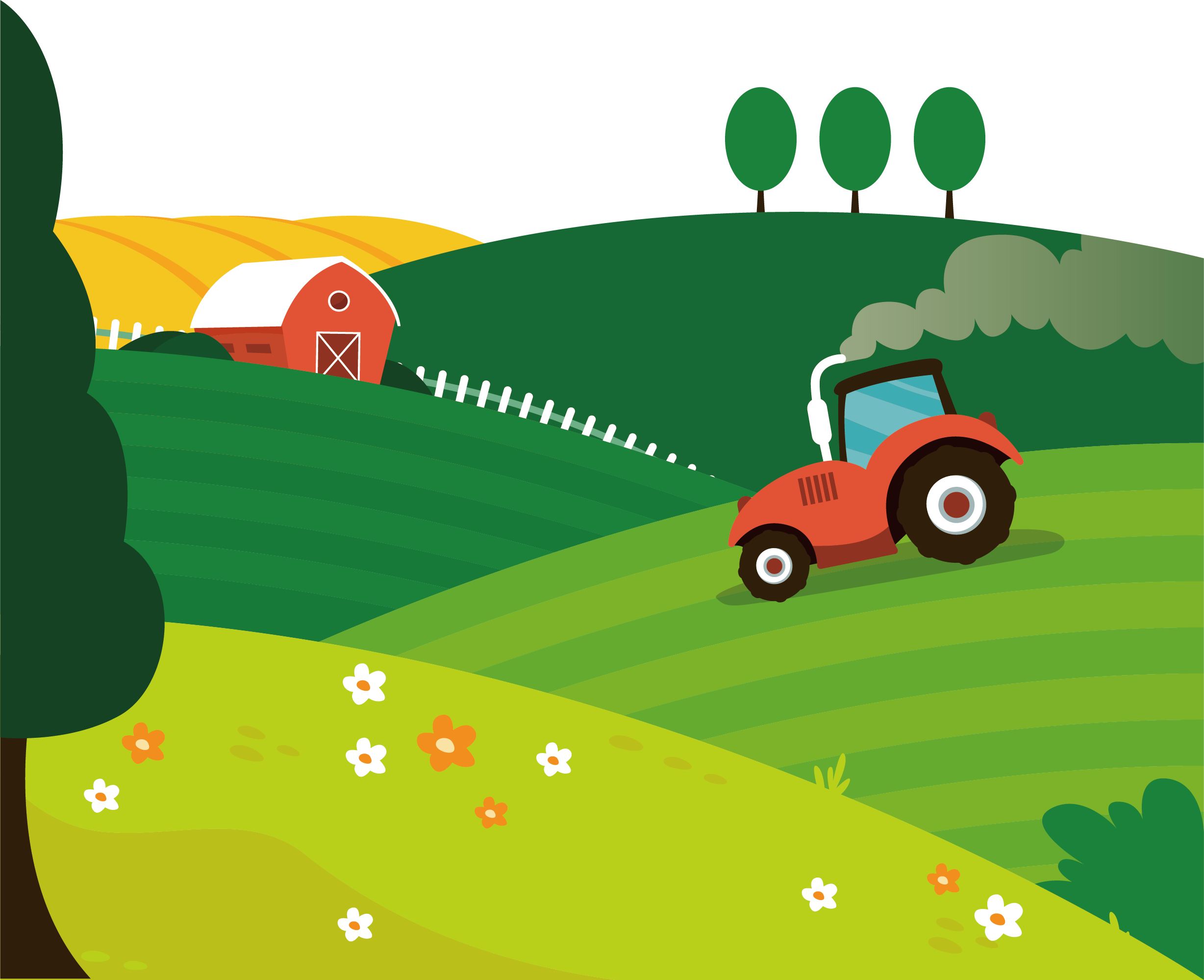Farm Play Agriculture Recreation Tractor Free Transparent Image HD PNG Image