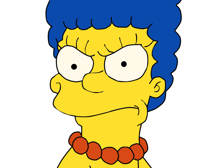 Homer Bart Area Smiley Marge Simpson PNG Image