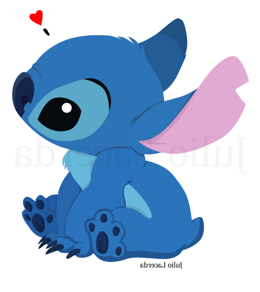 Blue Art Stitch Lilo Iphone Pelekai PNG Image