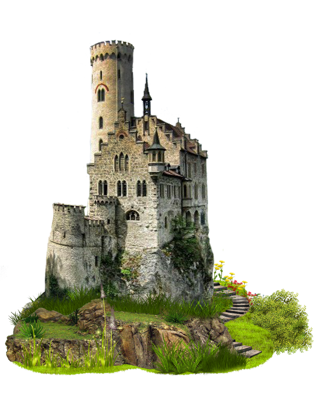 Fantasy Castle Download HQ PNG Image