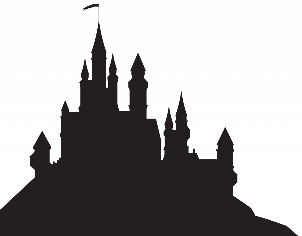 Castle Silhouette Disney Free PNG HQ PNG Image