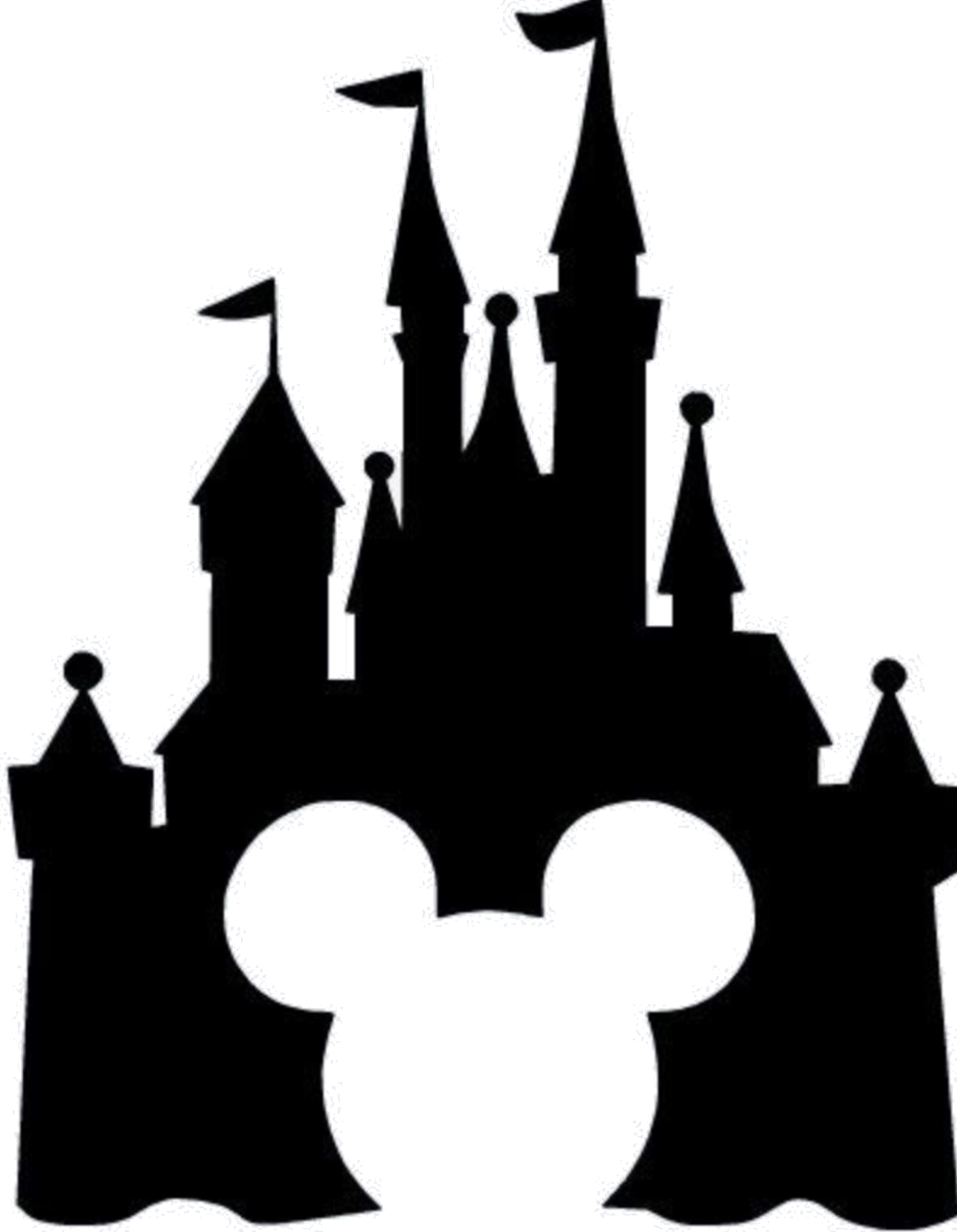 Castle Silhouette Disney PNG Image High Quality PNG Image