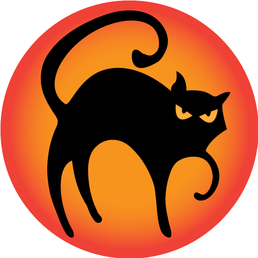 Vector Halloween Cat Free HD Image PNG Image