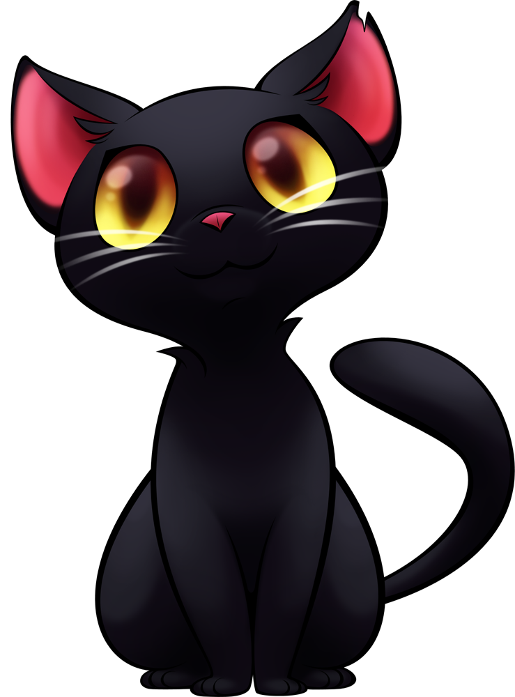 Black Cat Hd PNG Image
