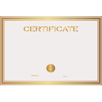 Certificate Template Image