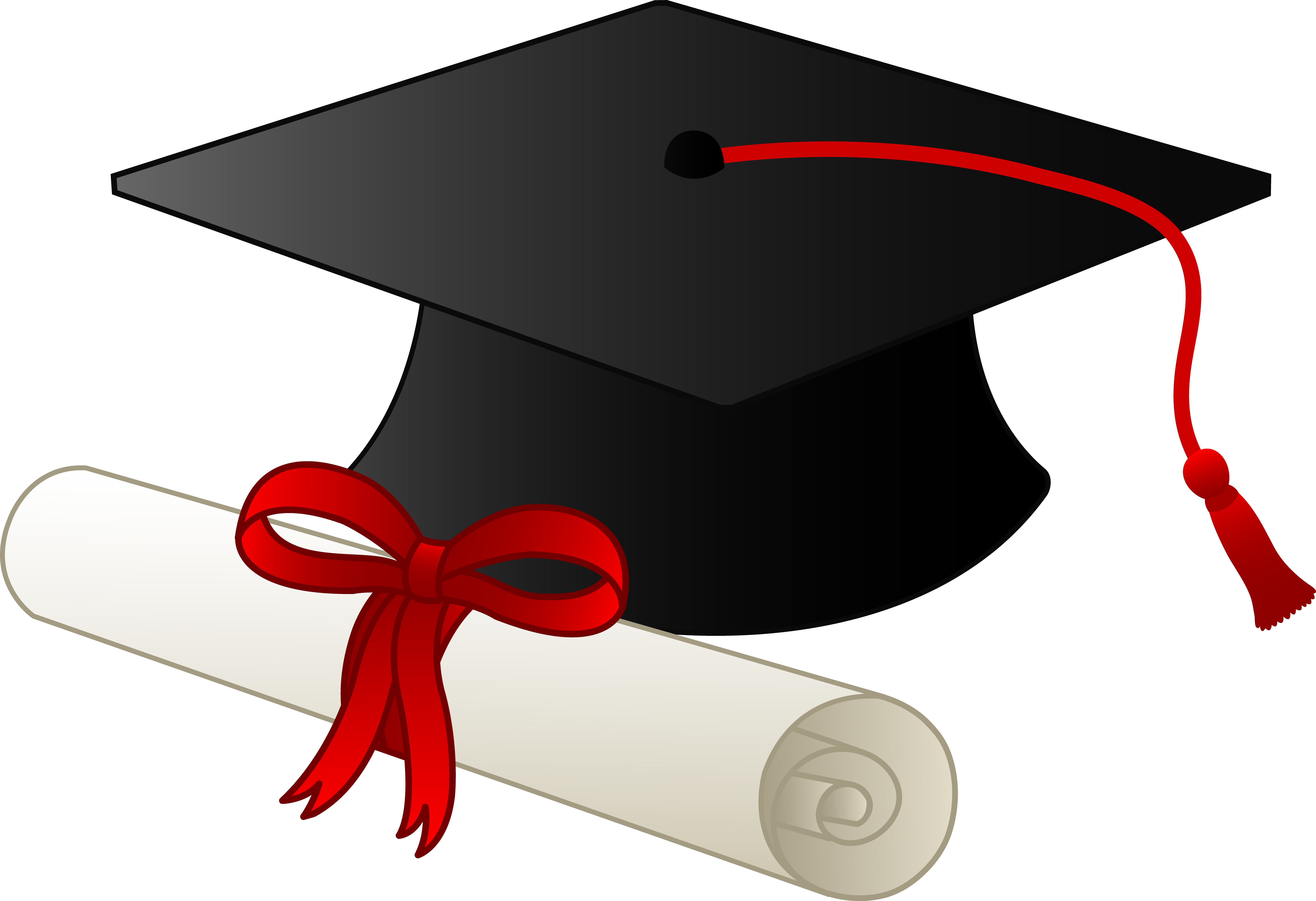 Hat Diploma Free Clipart HQ PNG Image