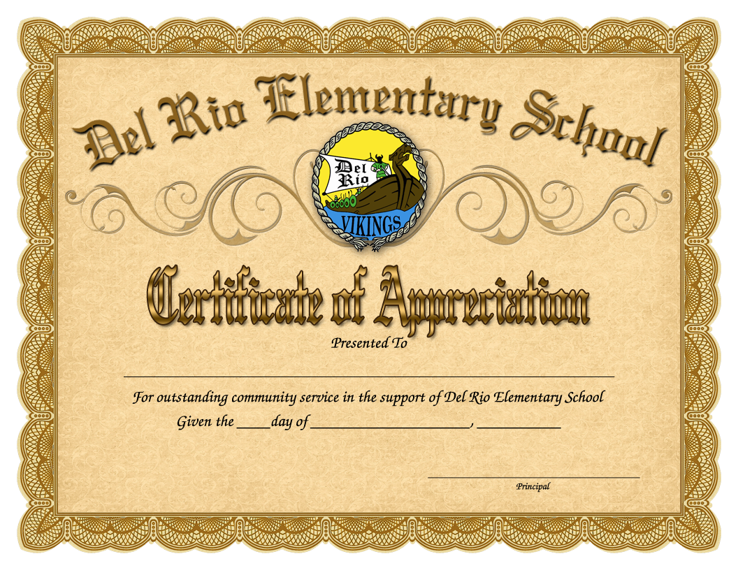 Certificate Template Picture PNG Image