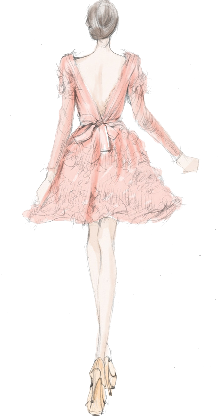 Fashion Chanel Illustration Drawing PNG Image High Quality PNG Image