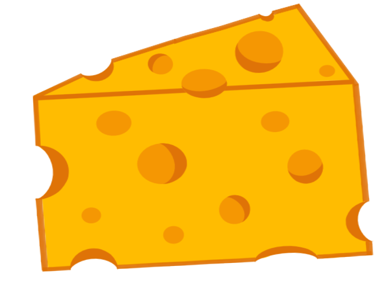 Cheese Piece Yellow Free Photo PNG Image