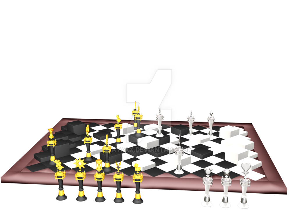 Kingdom Recreation Chessboard Game Chess Hearts Iii PNG Image