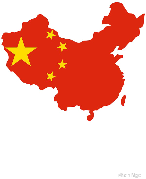 Map Flag China Free Clipart HQ PNG Image