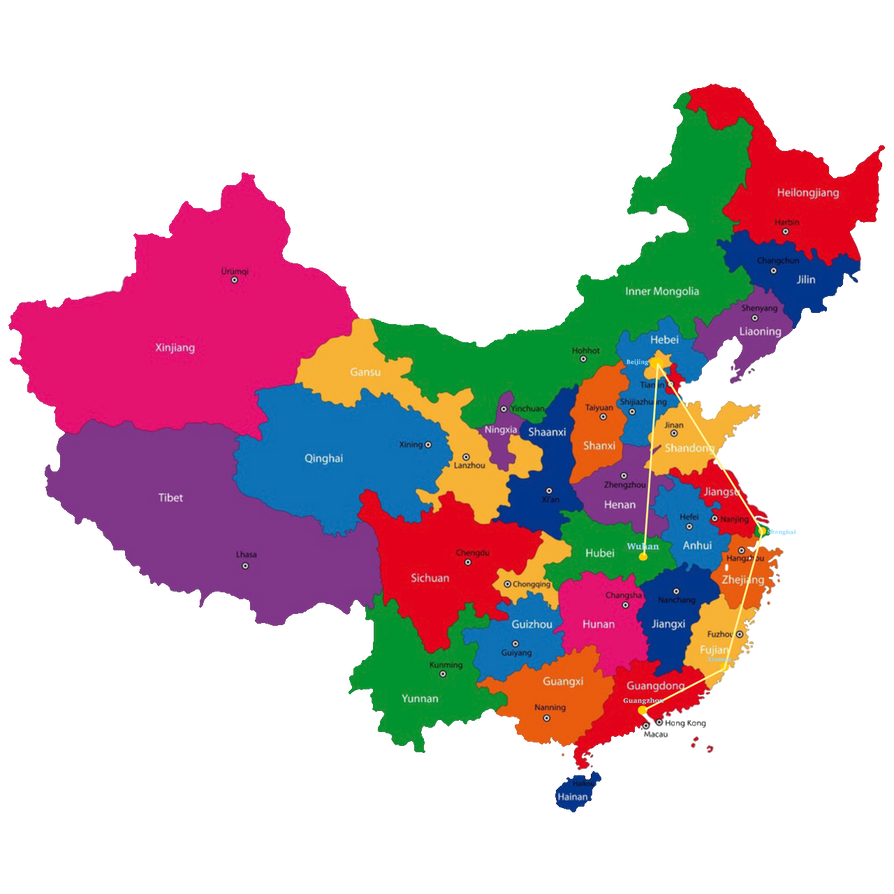 Union Map China PNG Download Free PNG Image