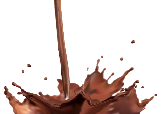 Chocolate Splash File PNG Image