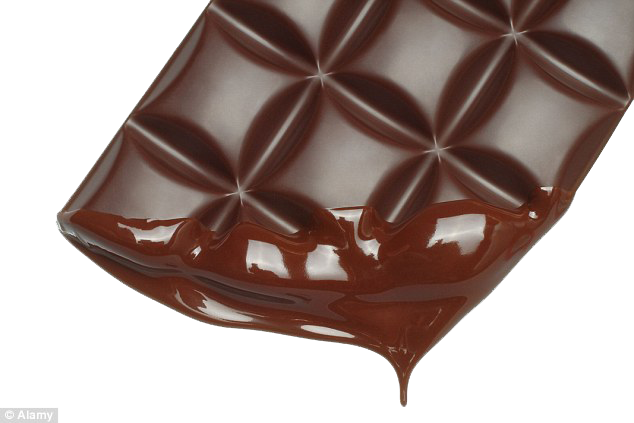 Melted Chocolate File PNG Image