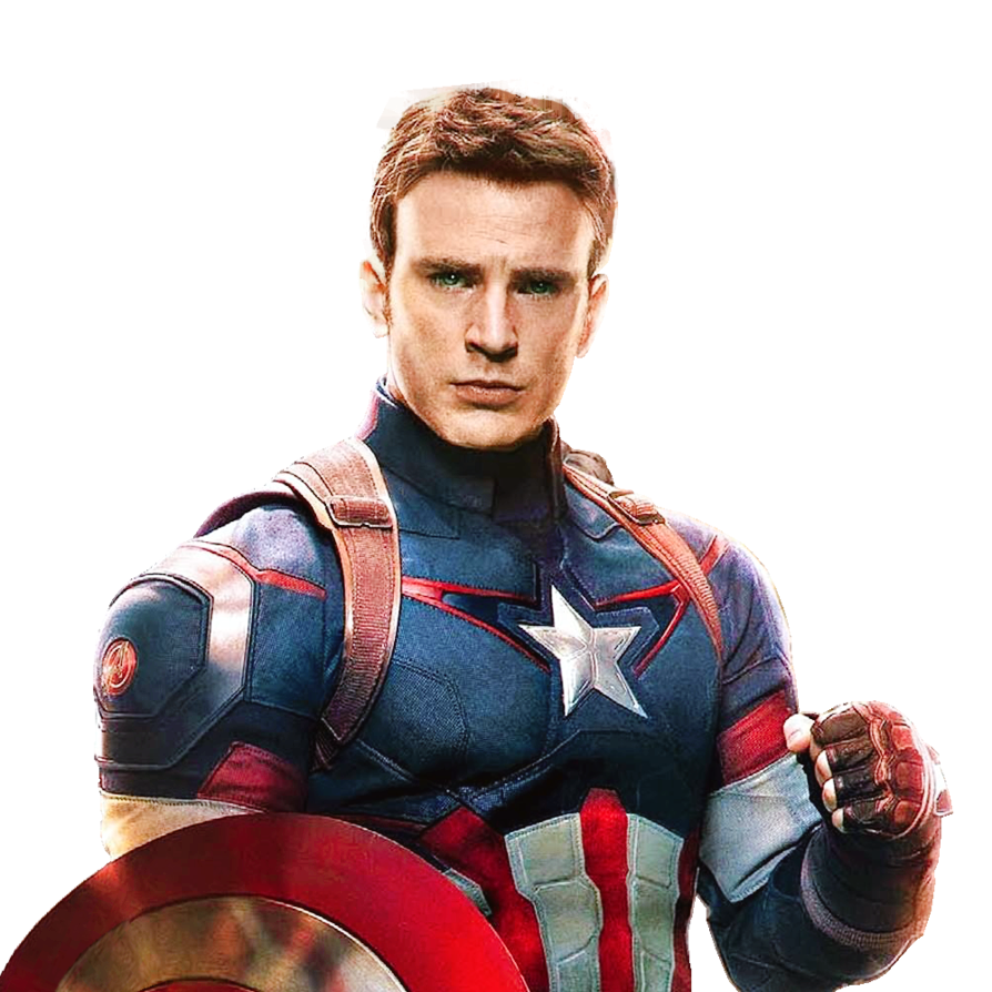 Captain Superhero Avenger Evans Character Fictional Chris PNG Image