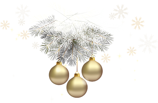 Christmas Gold Bauble HD Image Free PNG Image