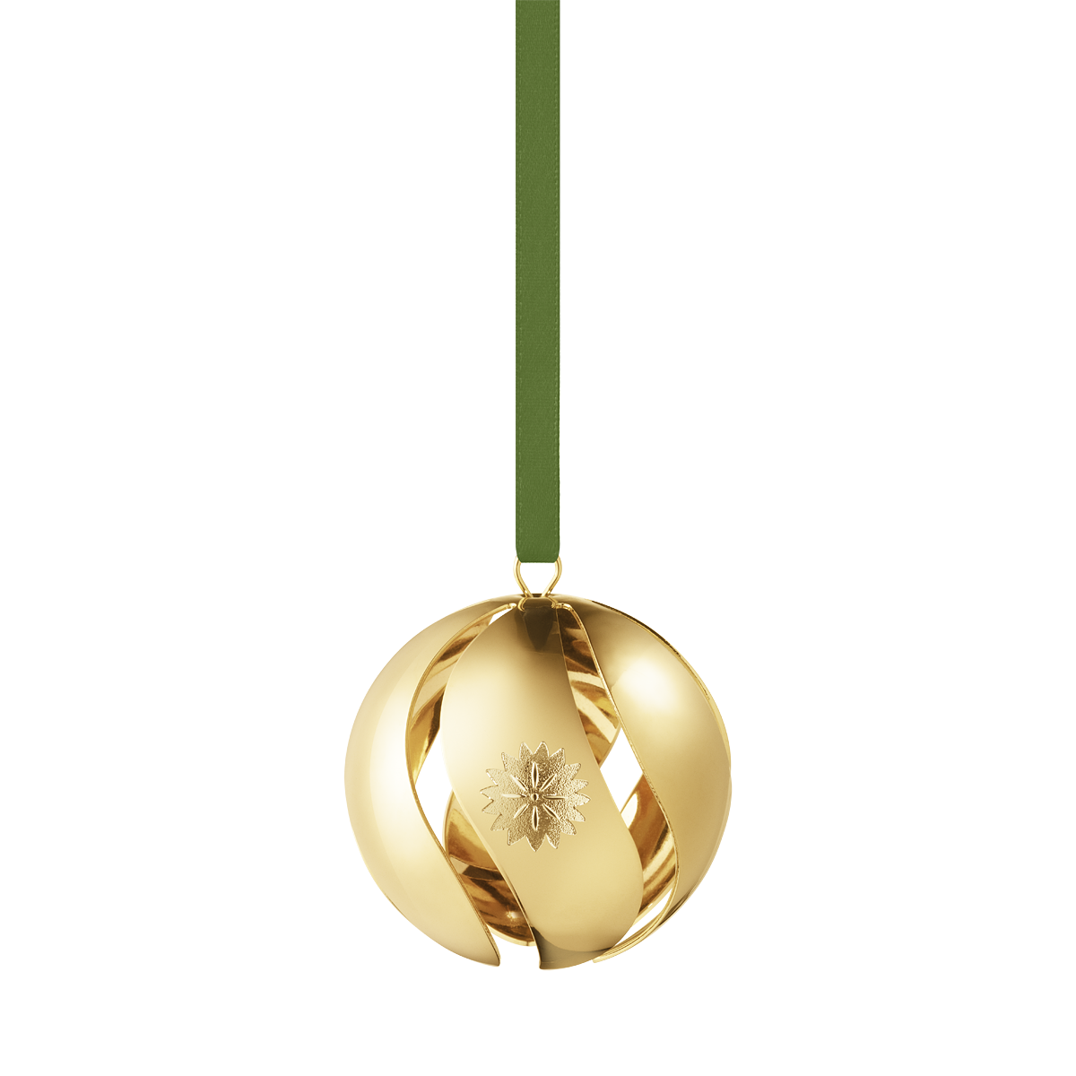 Christmas Gold Bauble Download HD PNG Image