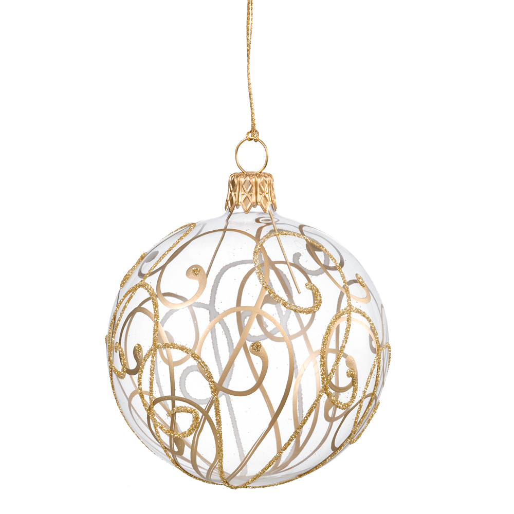 Picture Christmas Gold Bauble Free Download PNG HQ PNG Image
