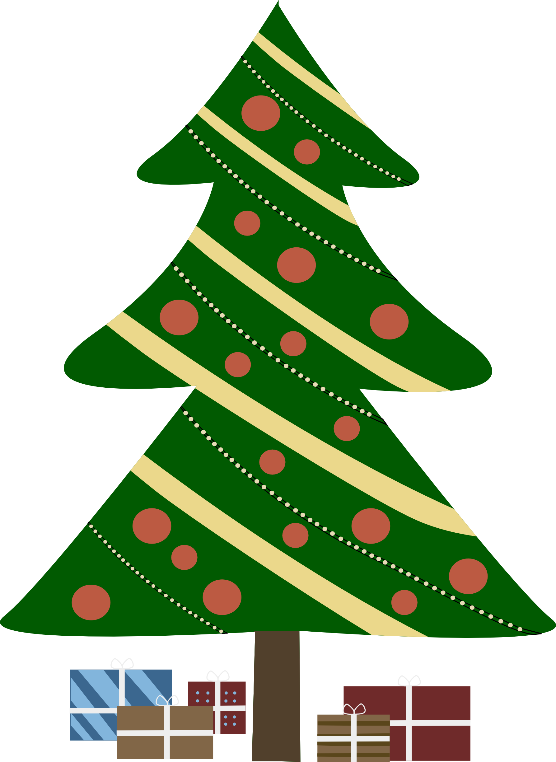 Animated Tree Christmas Free HQ Image PNG Image