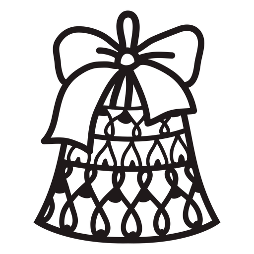 White Christmas Bell Free HQ Image PNG Image