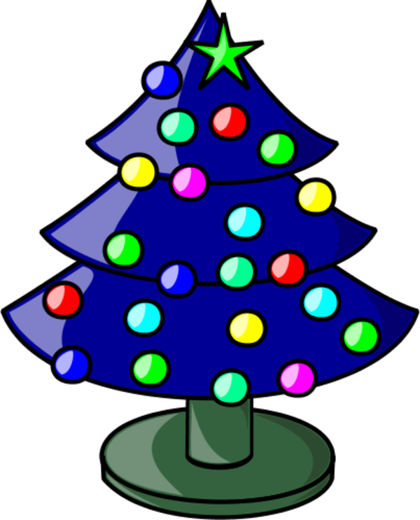 Animated Tree Christmas HD Image Free PNG Image