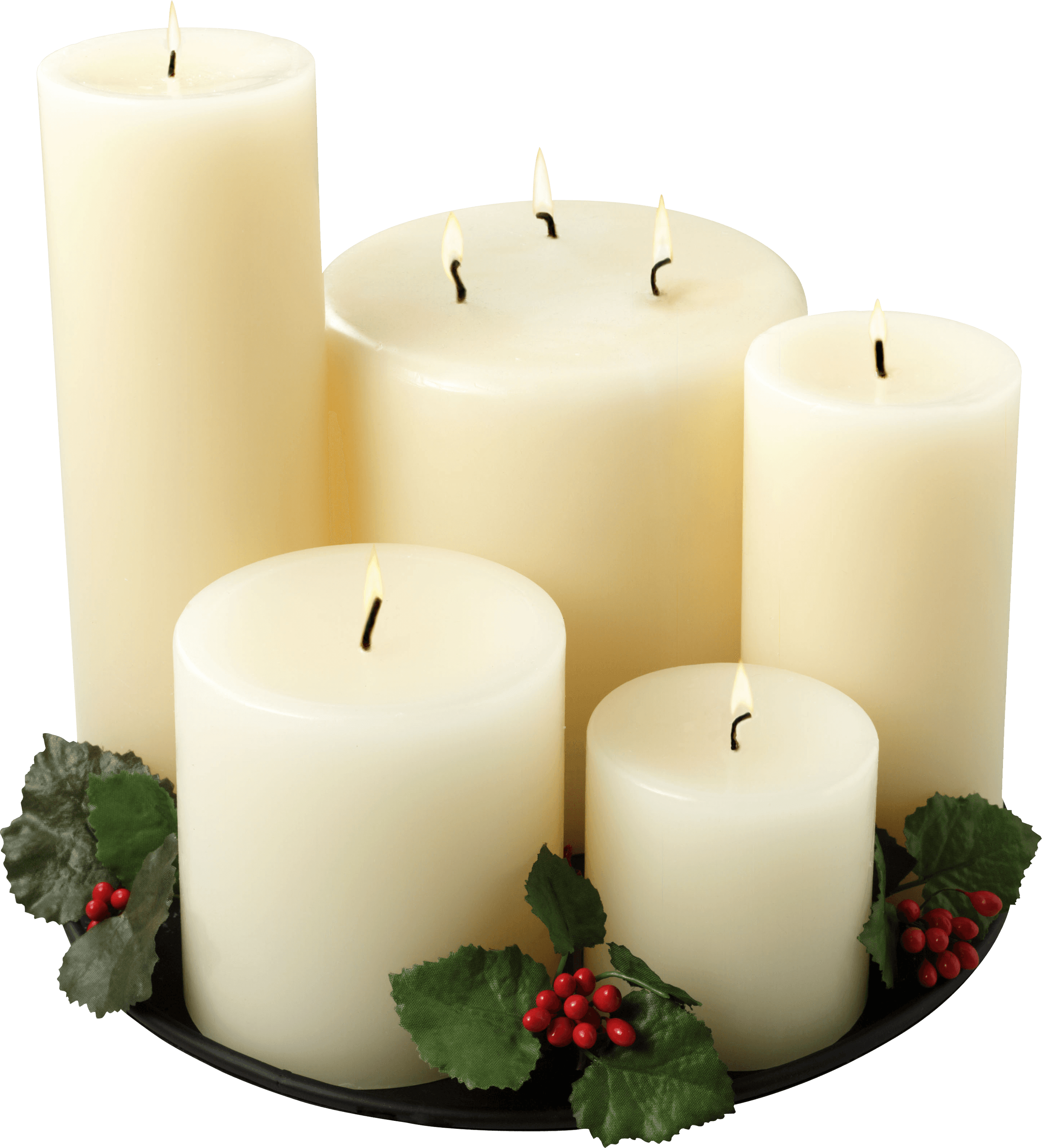 Candle Christmas Gold Download HD PNG Image