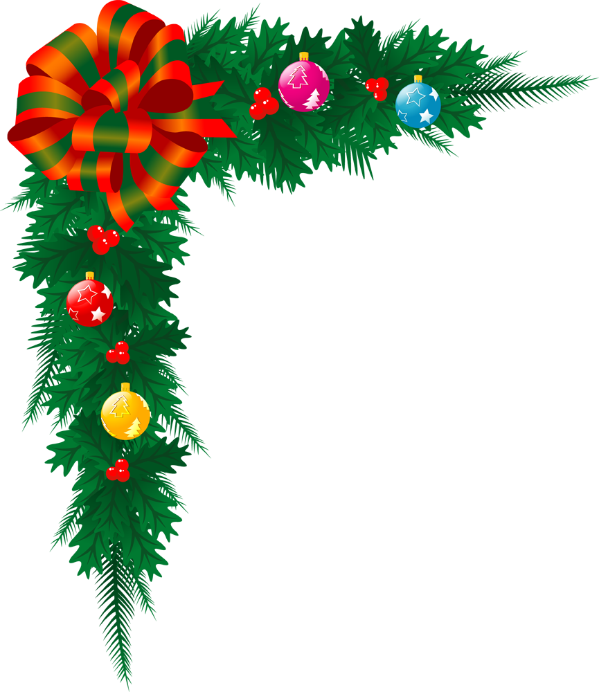 Branches Christmas Free Clipart HD PNG Image