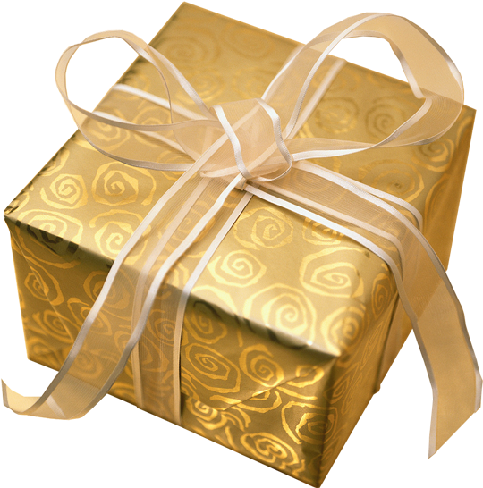 Photos Gift Christmas Gold HQ Image Free PNG Image