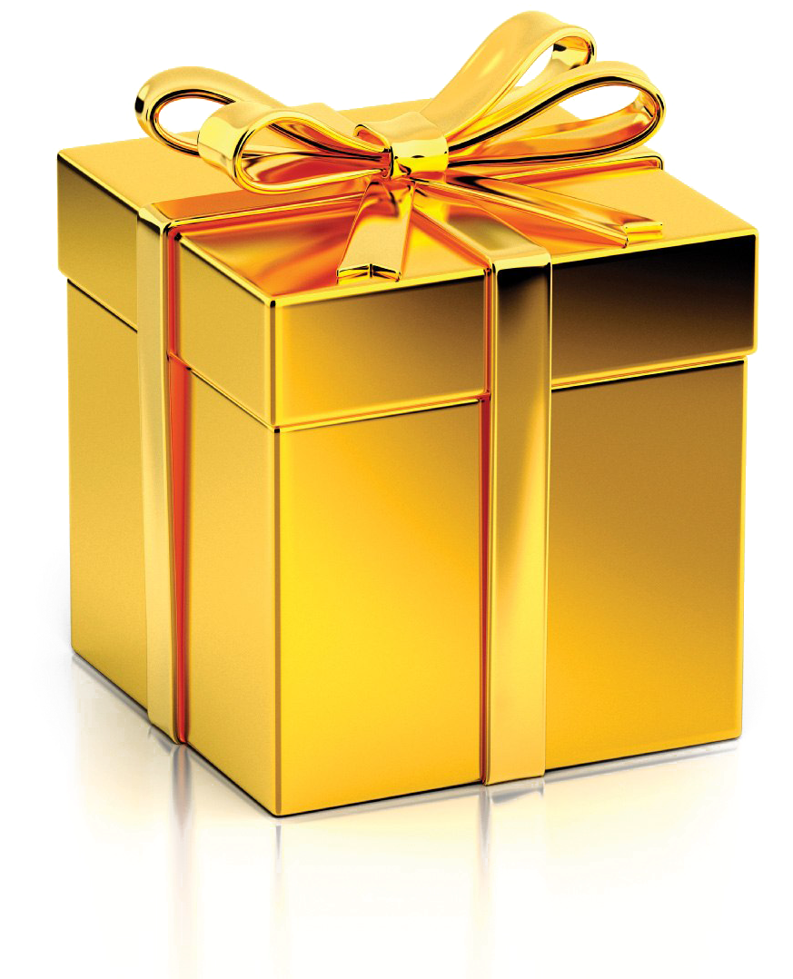 Gift Christmas Gold Free Download PNG HQ PNG Image