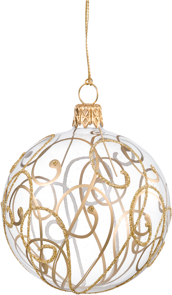 Ornaments Christmas Gold Free Transparent Image HQ PNG Image