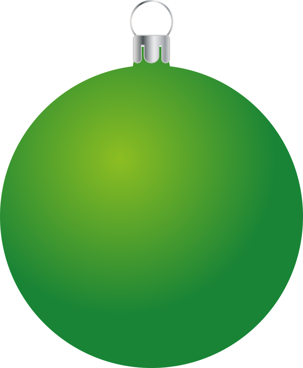 Green Christmas Bauble Free HD Image PNG Image